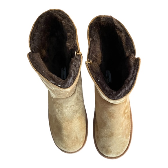 Comfortview women’s classic ankle bootie style zip up suede-like size : 9 - Picture 10 of 13